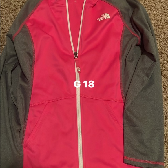 The North Face Other - The North Face Fuchsia and Charcoal Jacket